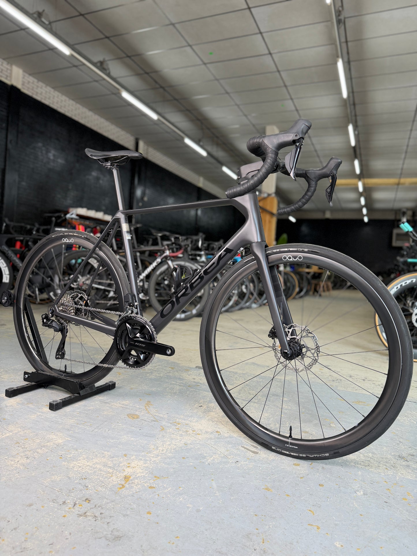 100km Orbea Orca M35i Di2 Carbon Racefiets