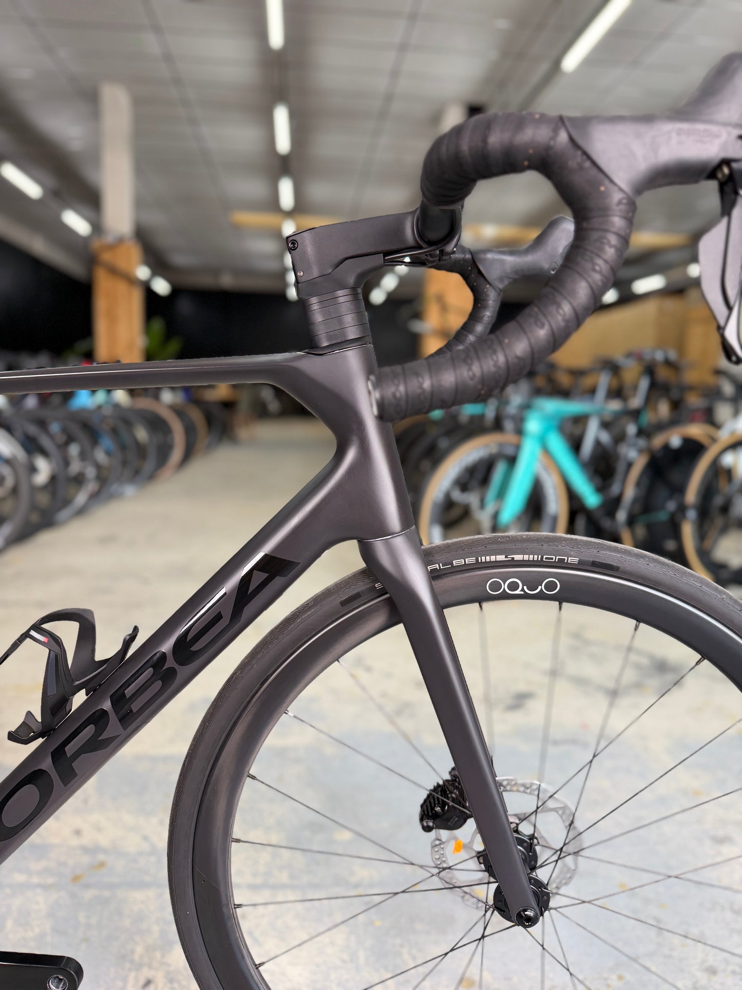 100km Orbea Orca M35i Di2 Carbon Racefiets