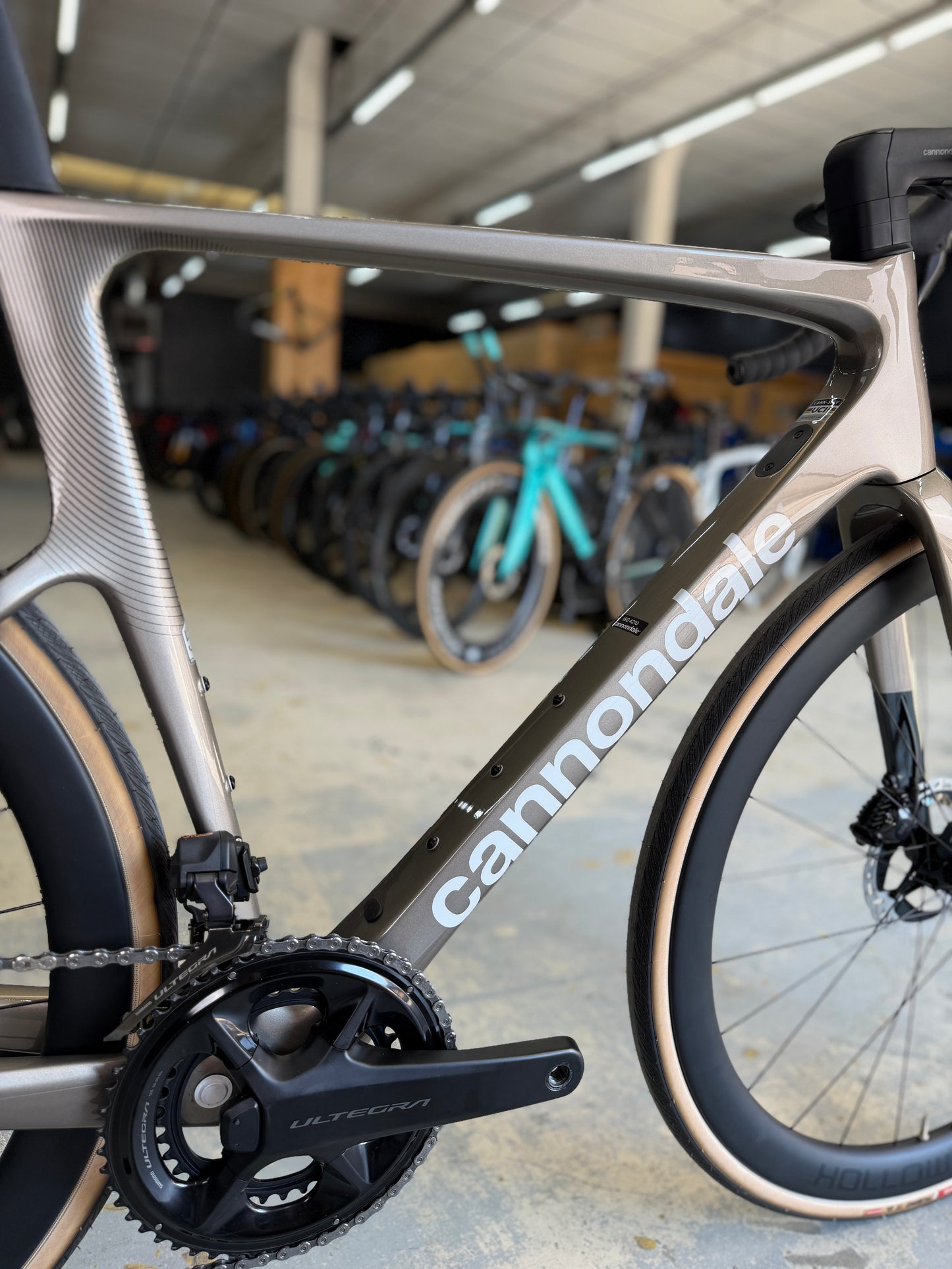 500km Cannondale SuperSix Evo Di2 Carbon Racefiets