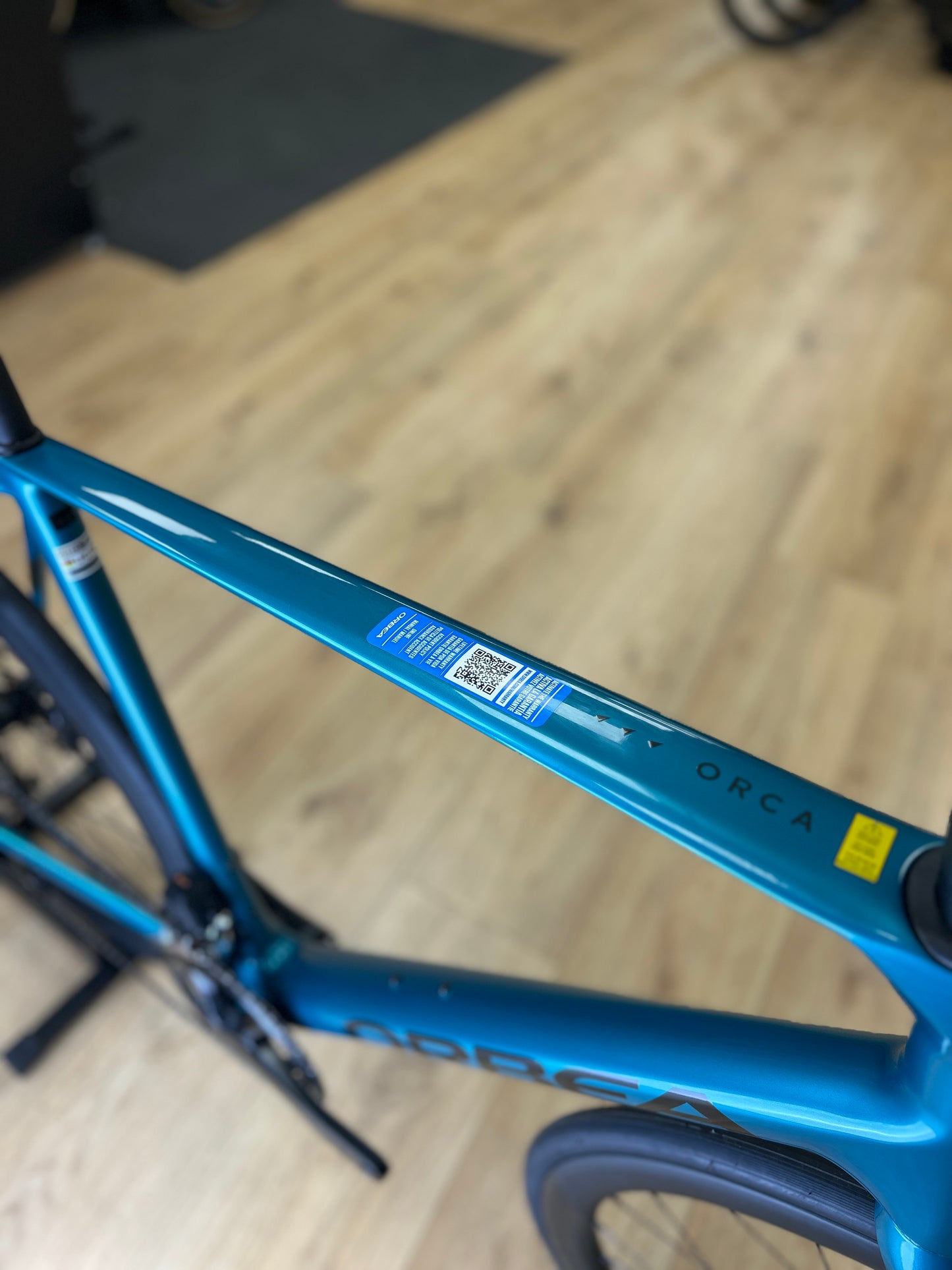0km Showroom Model Orbea Orca M30iTEAM Di2 Carbon Racefiets