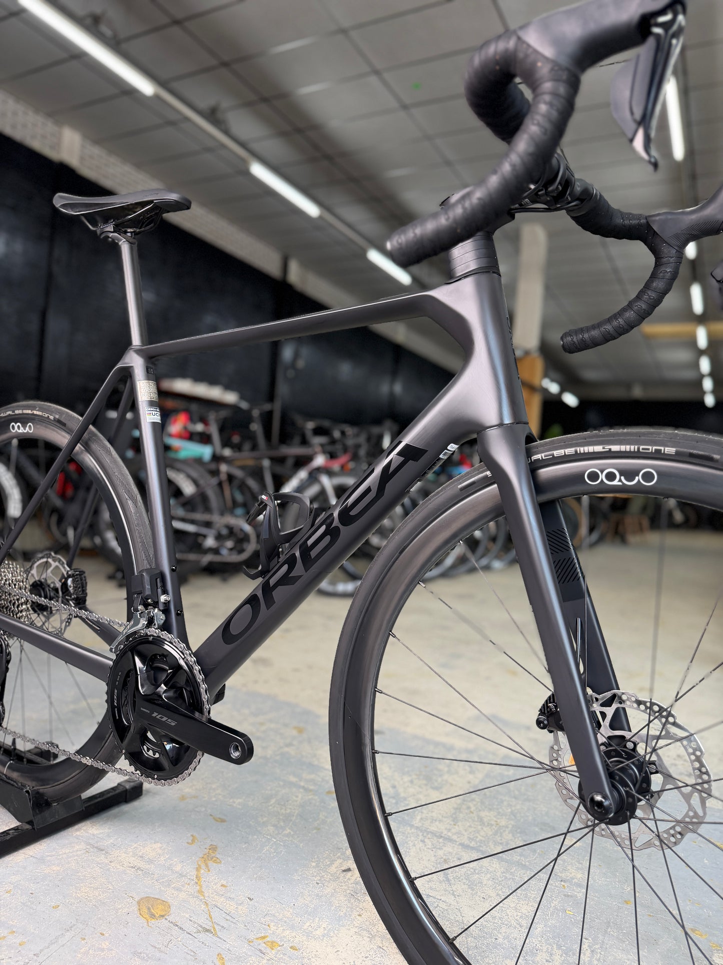 100km Orbea Orca M35i Di2 Carbon Racefiets