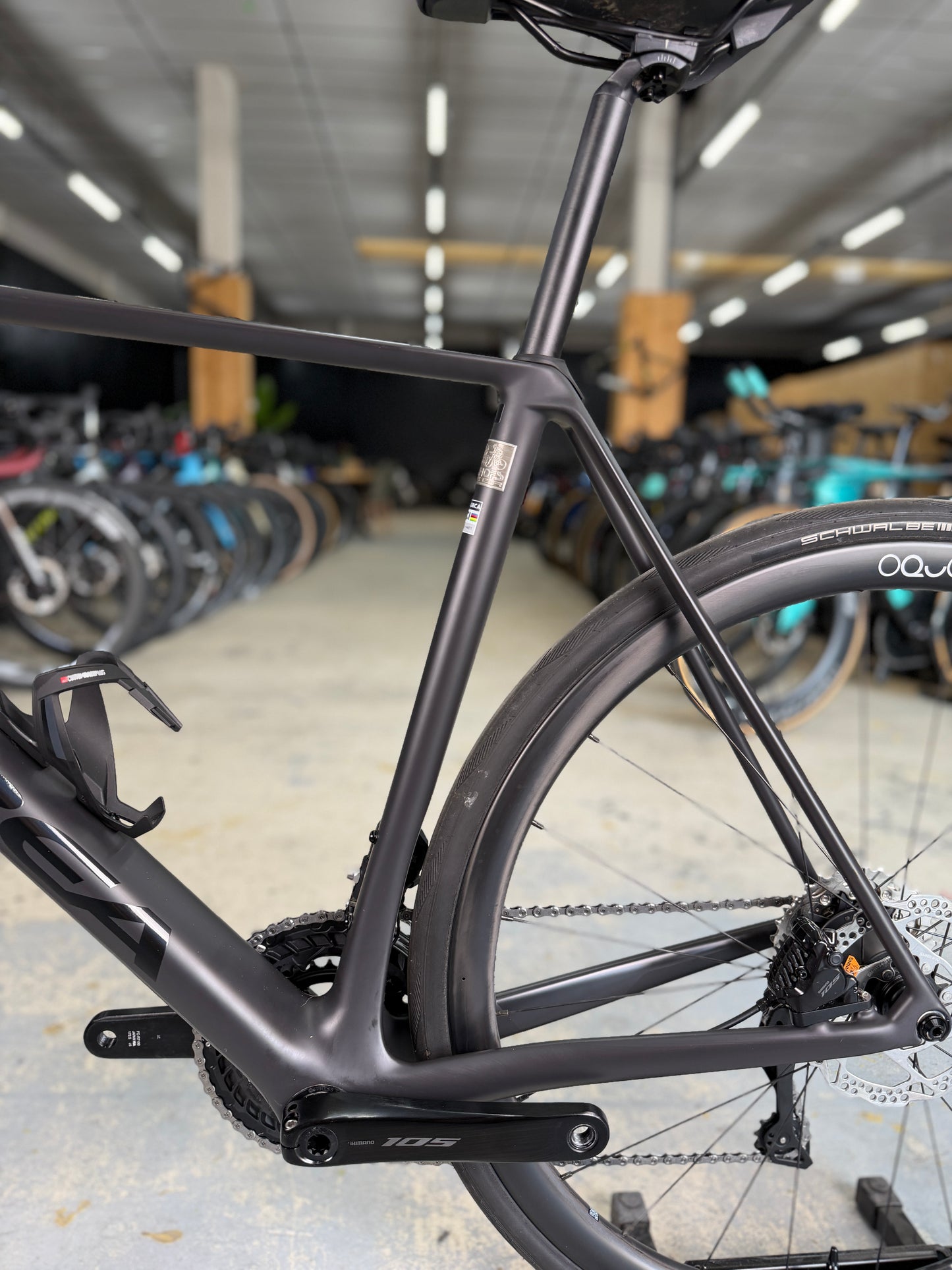 100km Orbea Orca M35i Di2 Carbon Racefiets