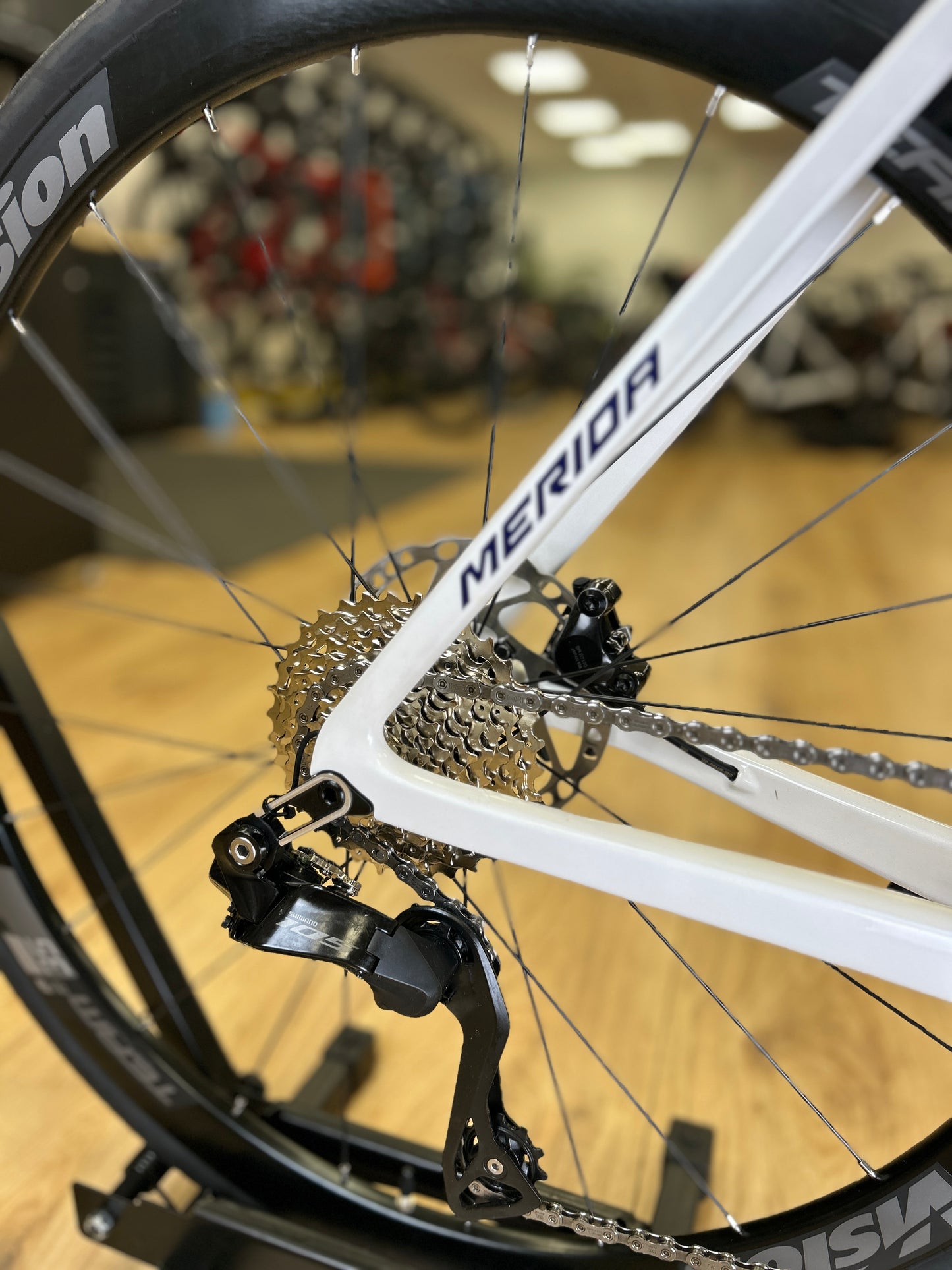 SHOWROOM MODEL 0km Merida Scultura 5000 Di2 Carbon Racefiets