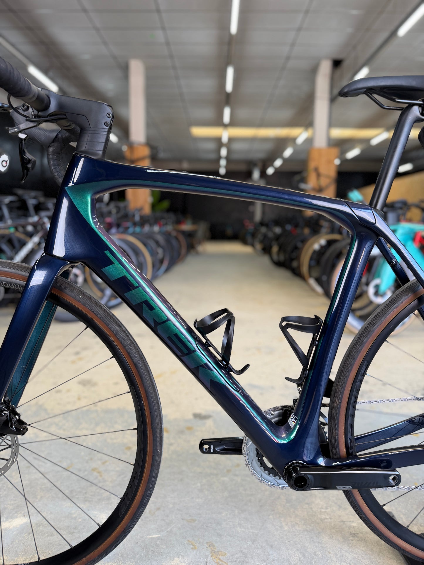 500km Trek Domane SL6 Di2 Carbon Racefiets