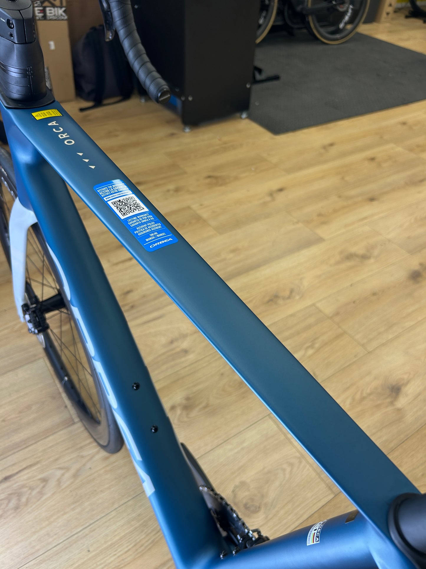 0km Showroom Model Orbea Orca M20iTEAM Di2 Carbon Racefiets