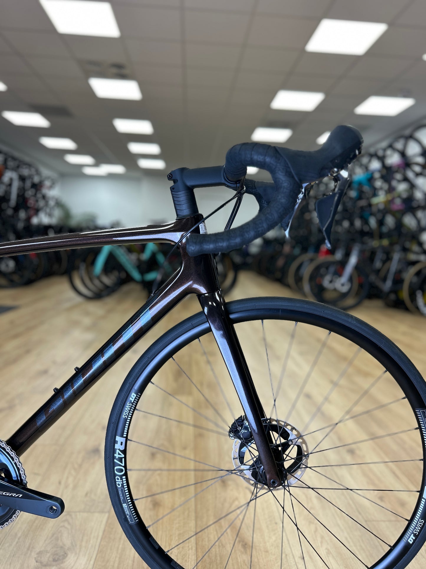 0km showroom model Giant TCR Advanced Carbon Racefiets