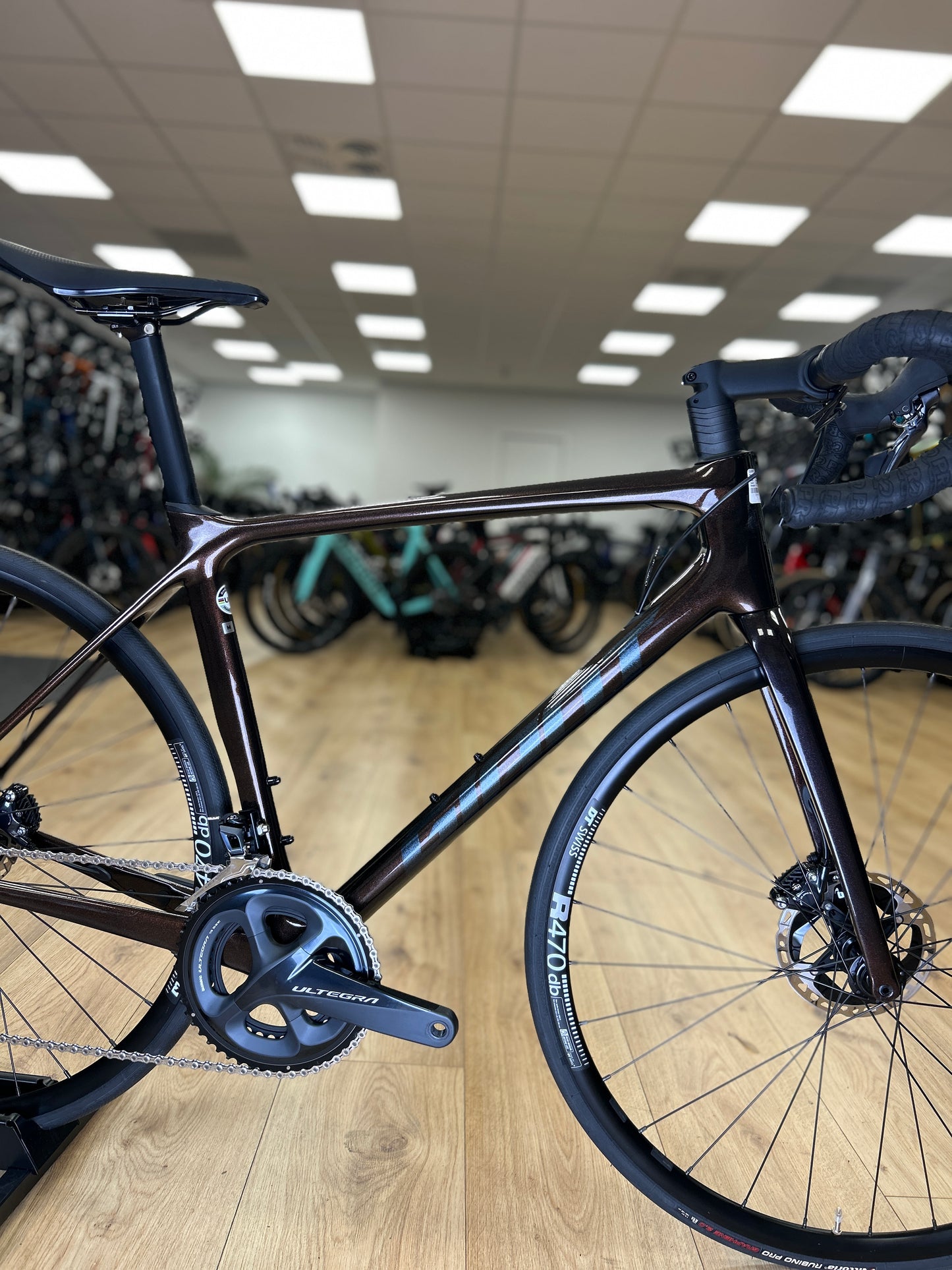 0km showroom model Giant TCR Advanced Carbon Racefiets