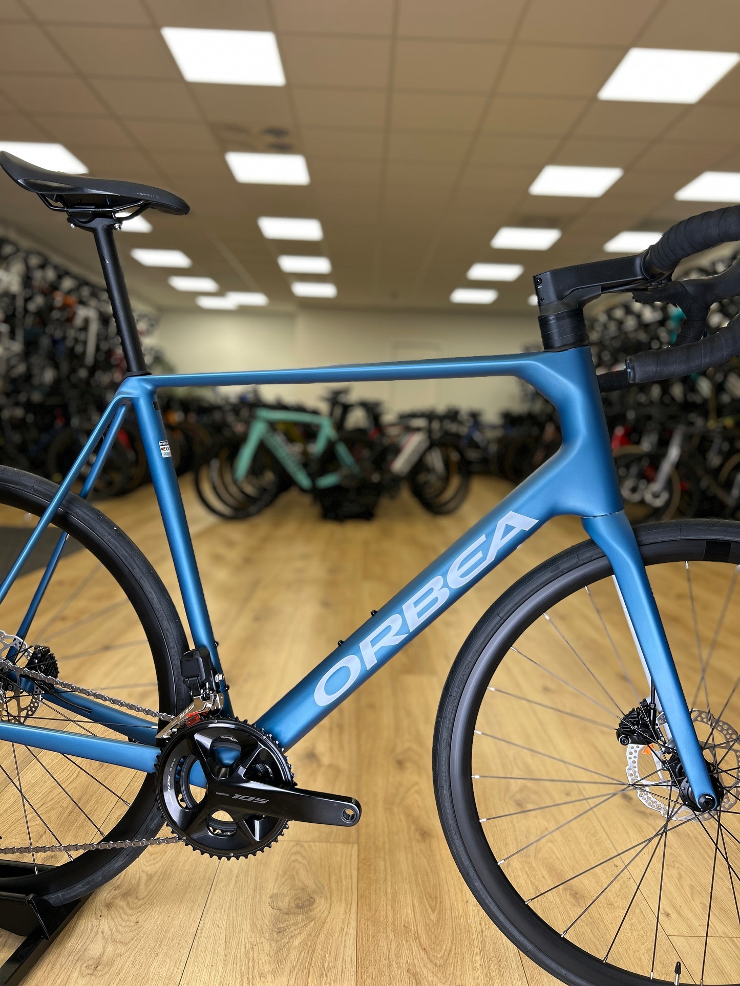 0km Showroom Model Orbea Orca M30i Di2 Carbon Racefiets