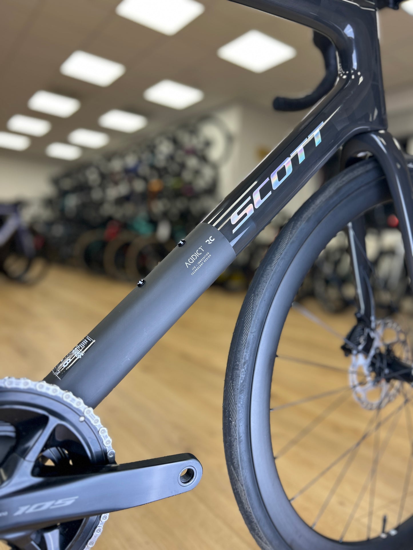 0km Showroom Model Scott Addict RC Di2 Carbon Racefiets
