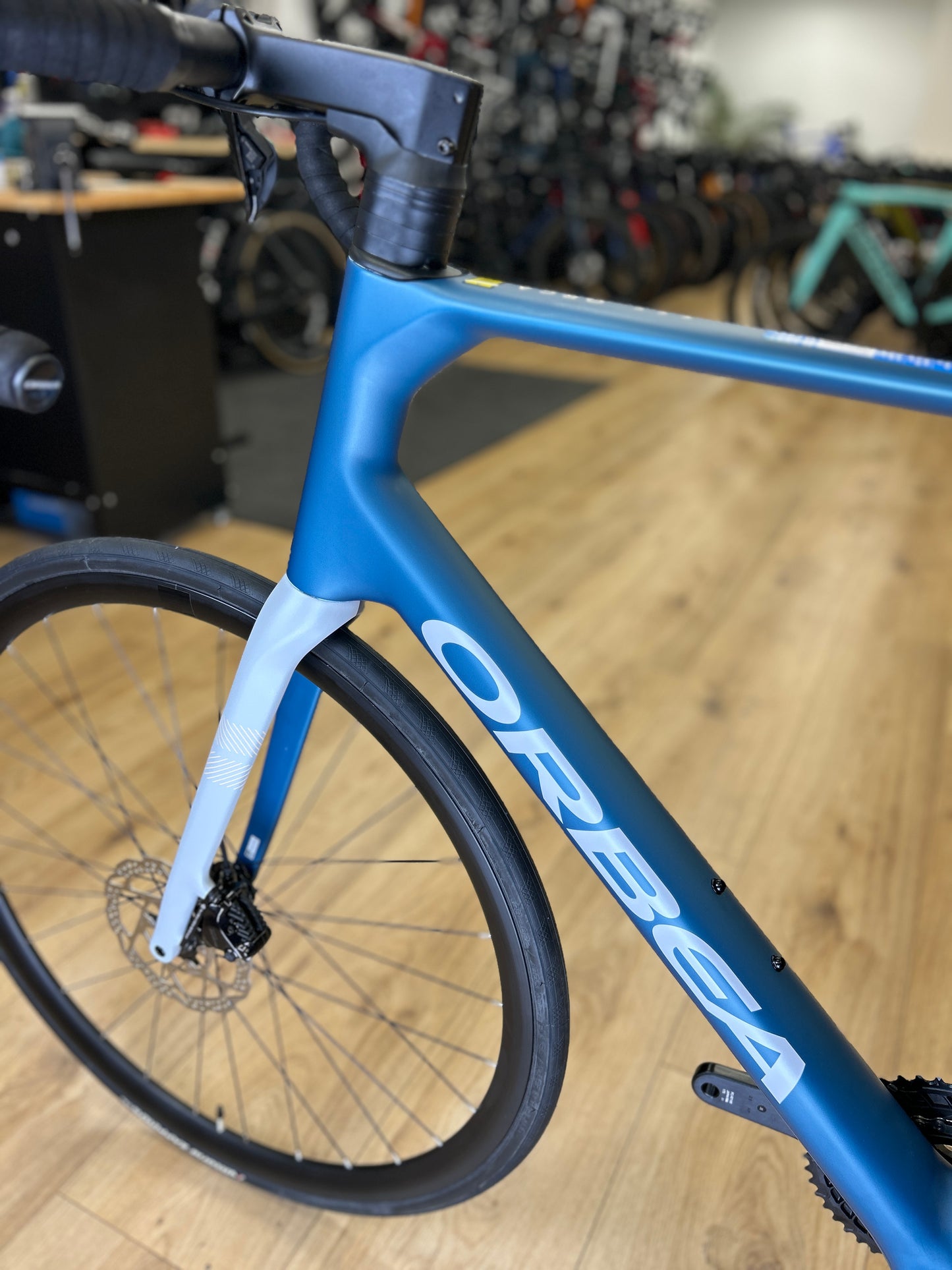 0km Showroom Model Orbea Orca M30i Di2 Carbon Racefiets