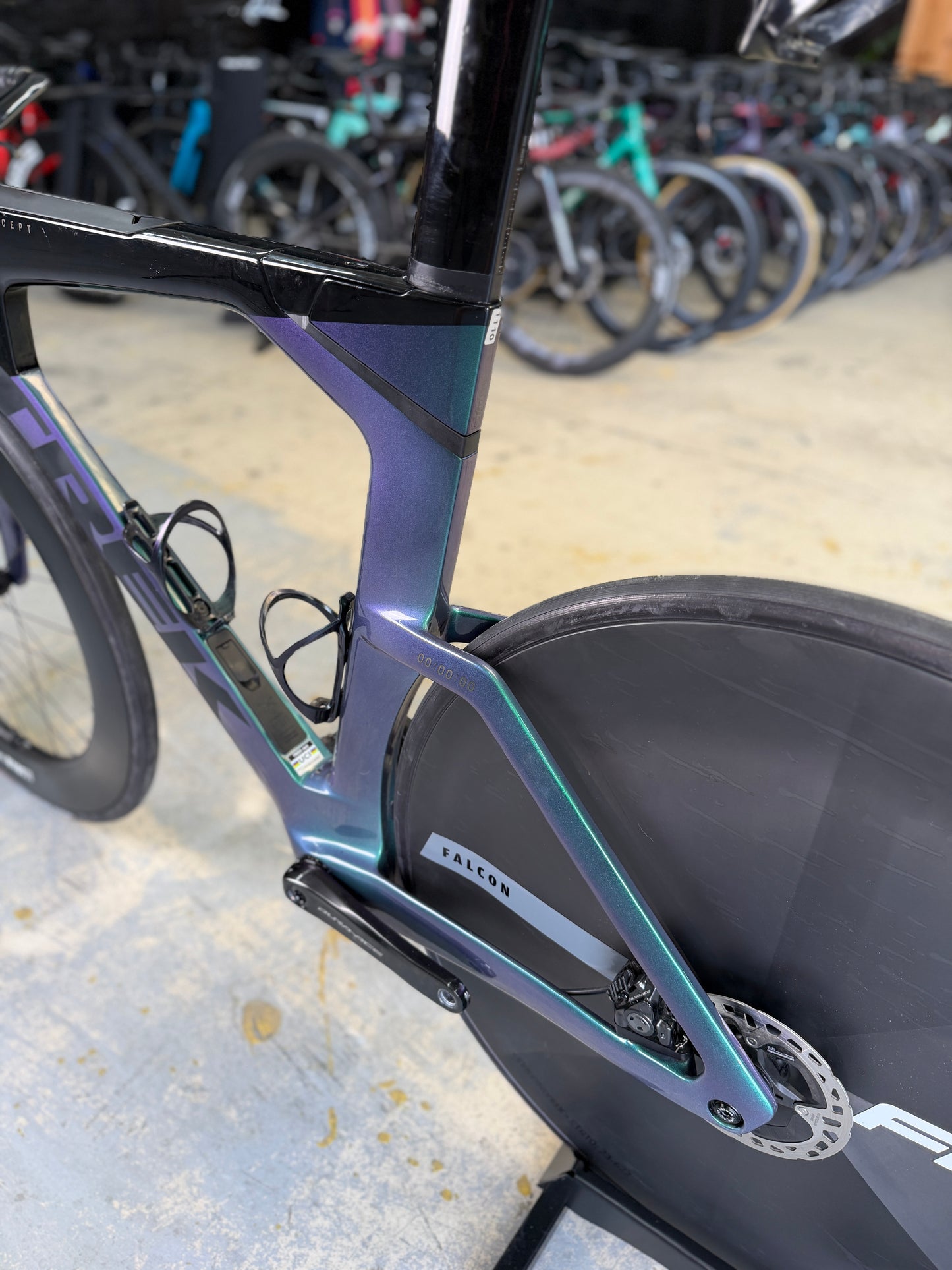 500km Trek Speed Concept SLR9 Dura Ace Di2 Carbon TT