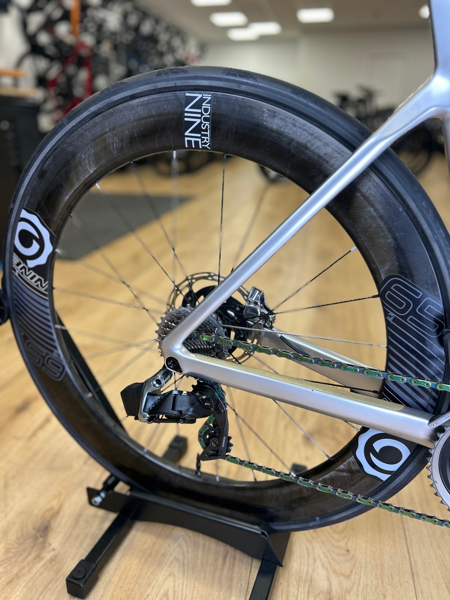 BMC TR01 TimeMachine Red eTap Carbon Racefiets