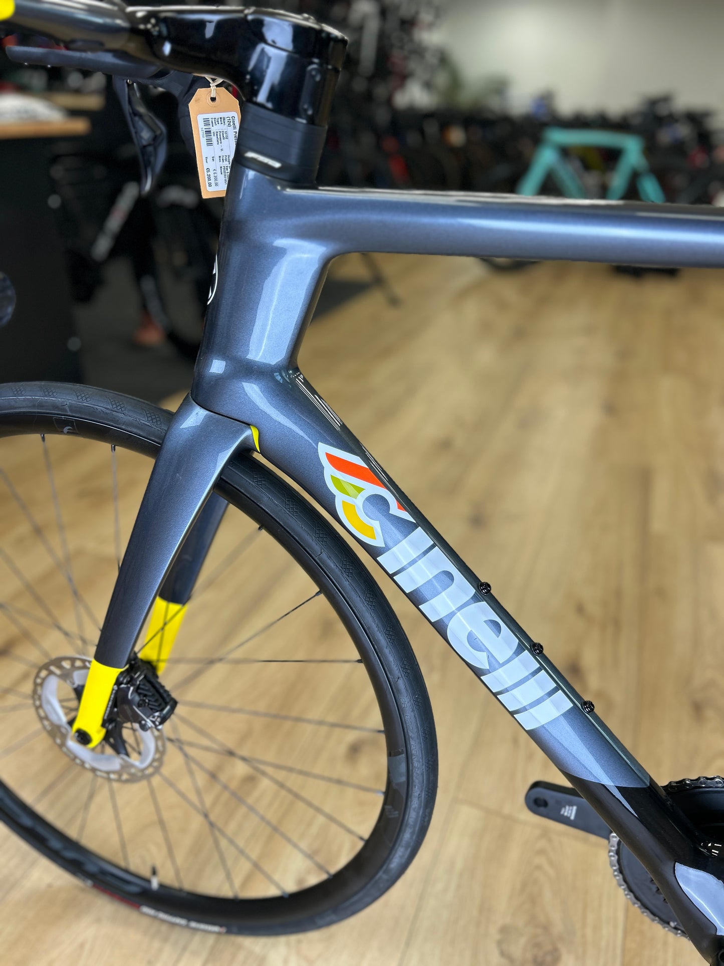 0km Showroom Model Cinelli Pressure Di2 Carbon Racefiets