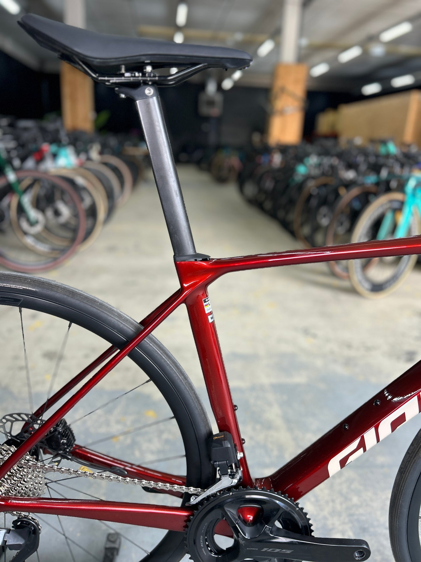 Showroom Model Giant TCR Advanced 1 Di2 Carbon Road Bike