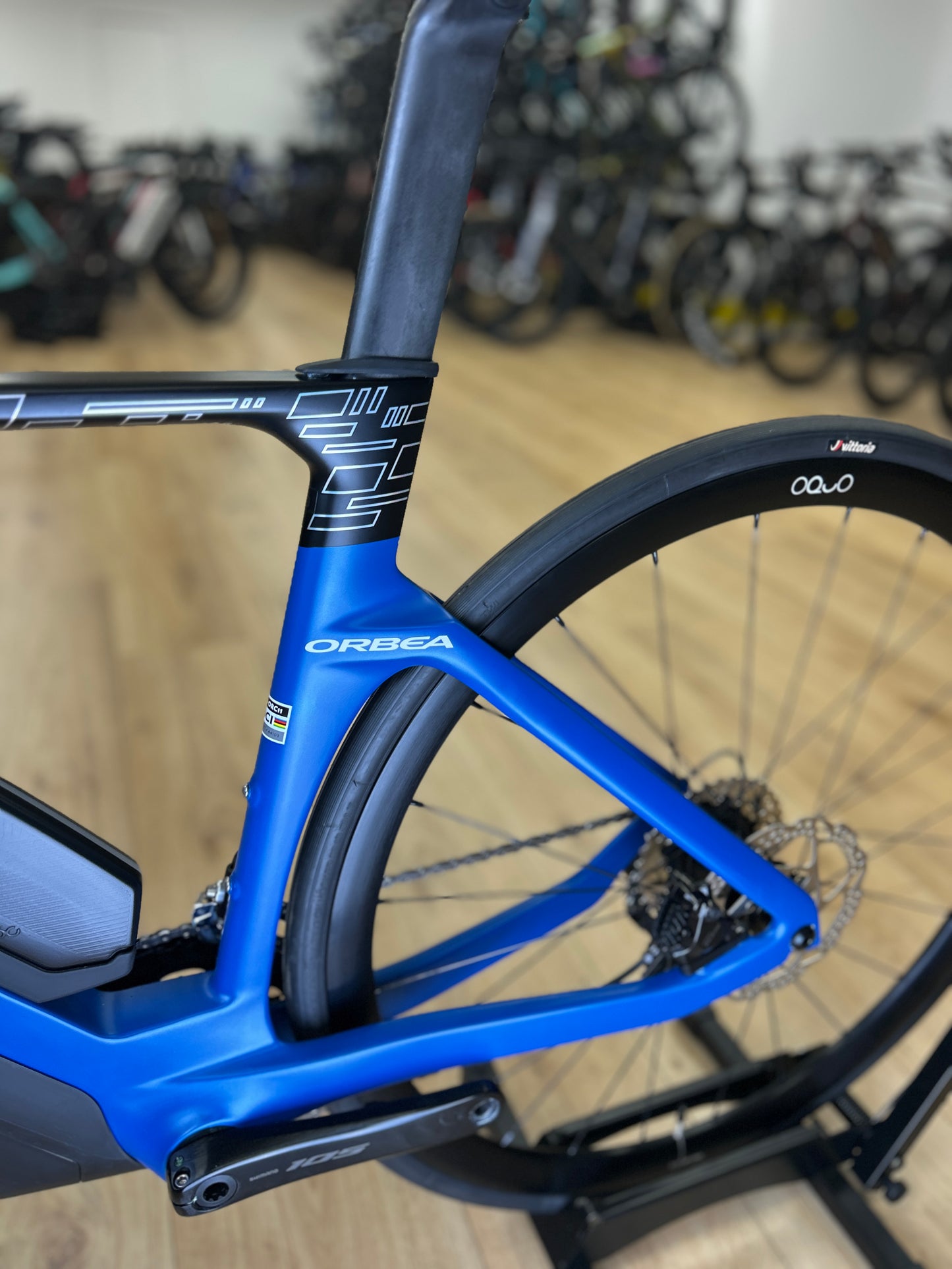 0km Showroom Model Orbea Orca Aero M30LTD Custom Carbon Racefiets