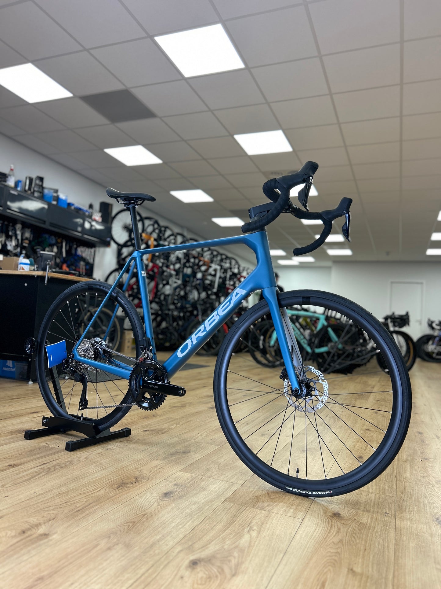 0km Showroom Model Orbea Orca M30i Di2 Carbon Racefiets