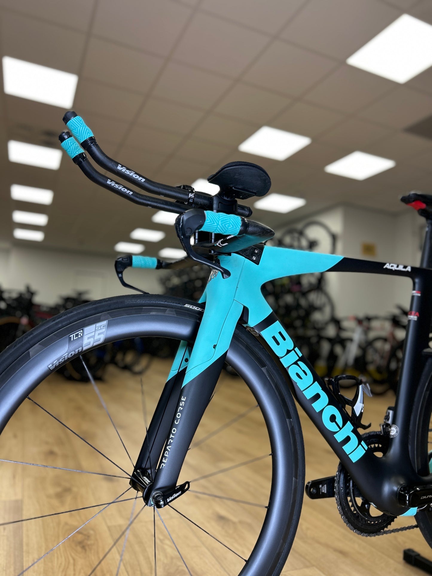 Bianchi Aquila CV TT Di2 Dura Ace Carbon Racefiets