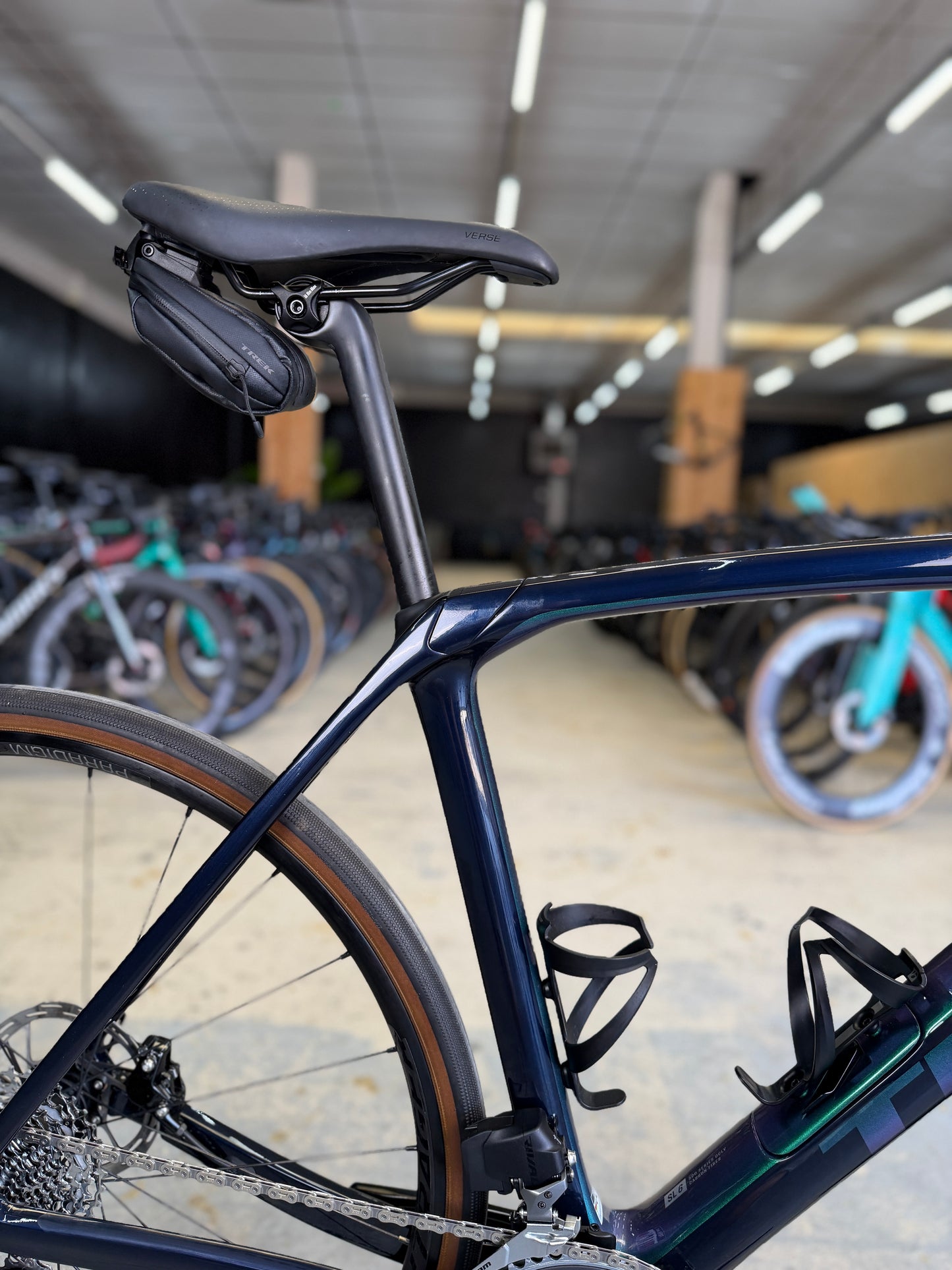 500km Trek Domane SL6 Di2 Carbon Racefiets