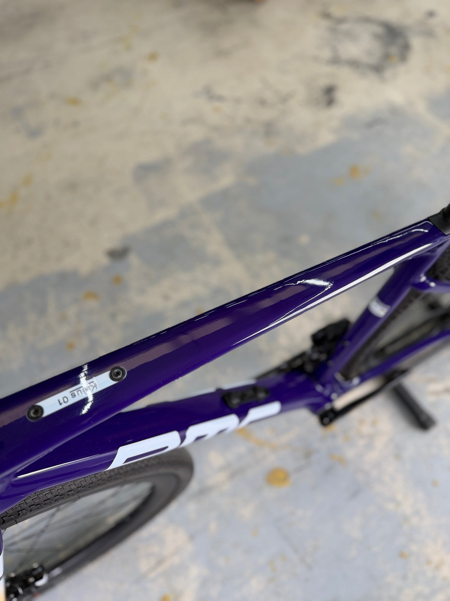1000km BMC Kaius 01 THREE AXS Gravel Fiets