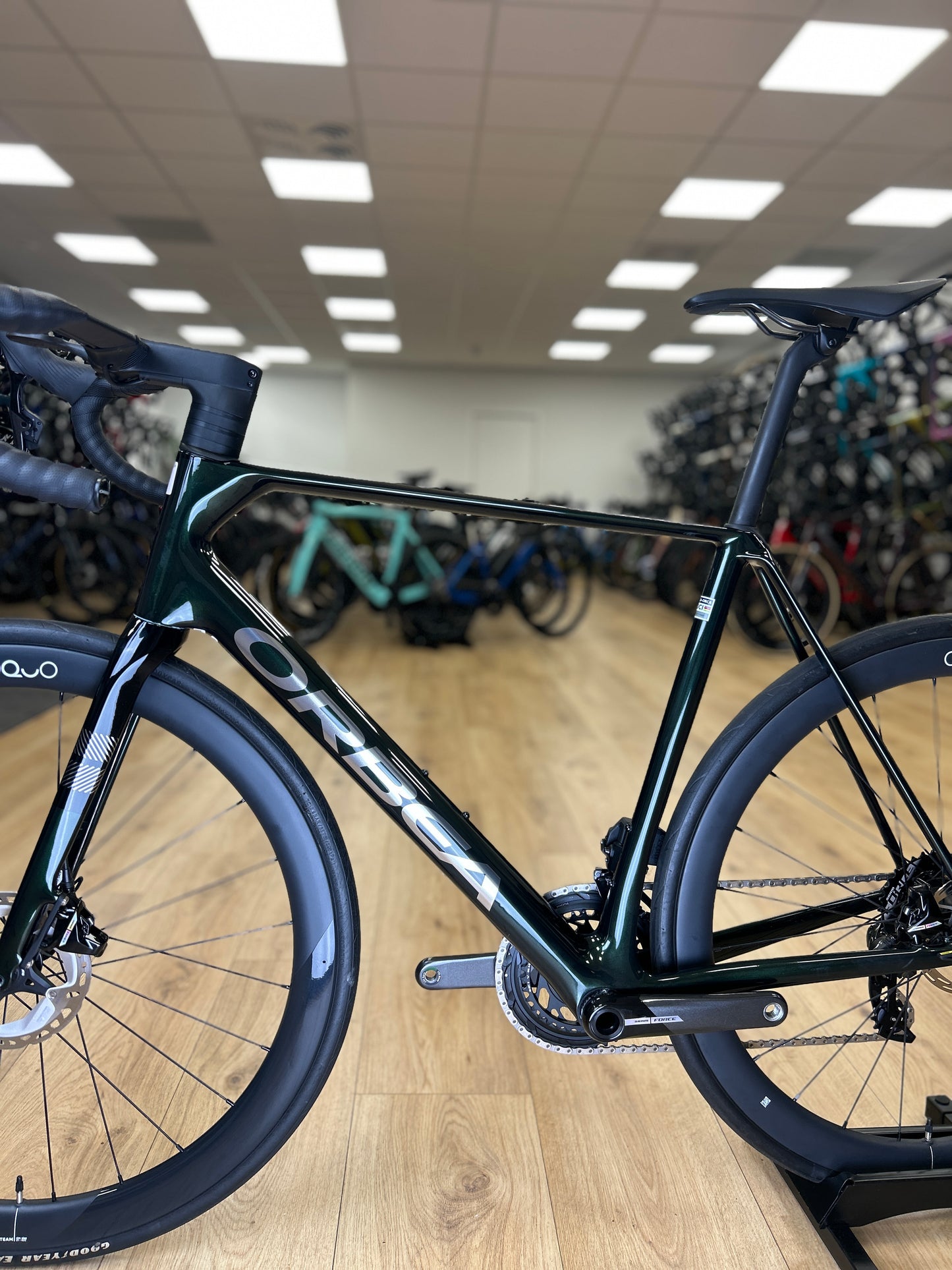 0km Showroom Model Orbea ORCA M21eTEAM PWR AXS Carbon Racefiets