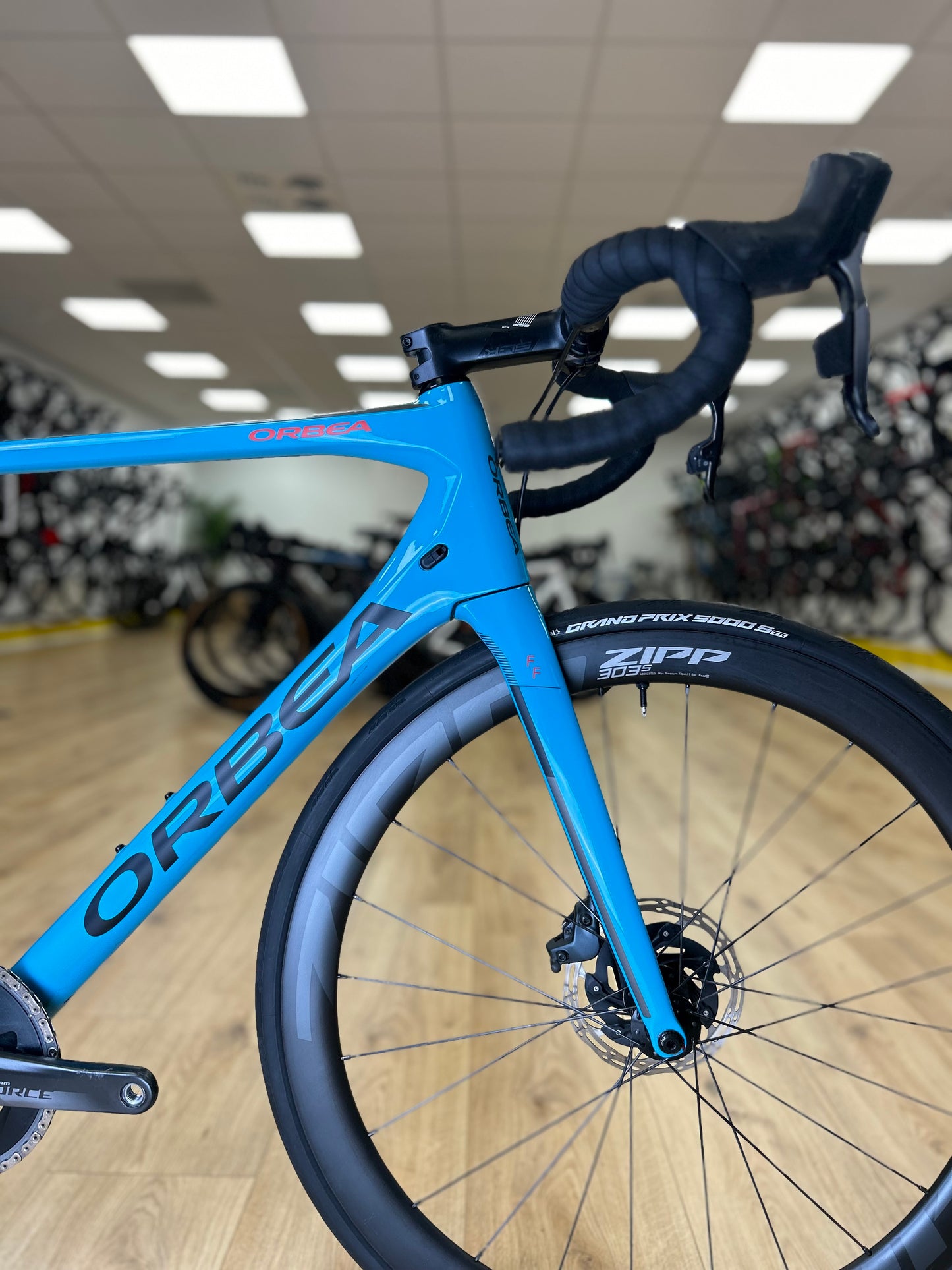 Orbea Orca AXS FORCE PM ZIPP Disc Carbon Racefiets