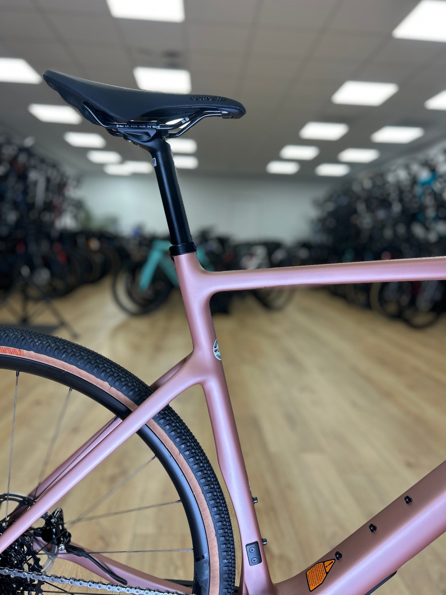 0km Showroom Model Cervelo Aspero Gravel Fiets