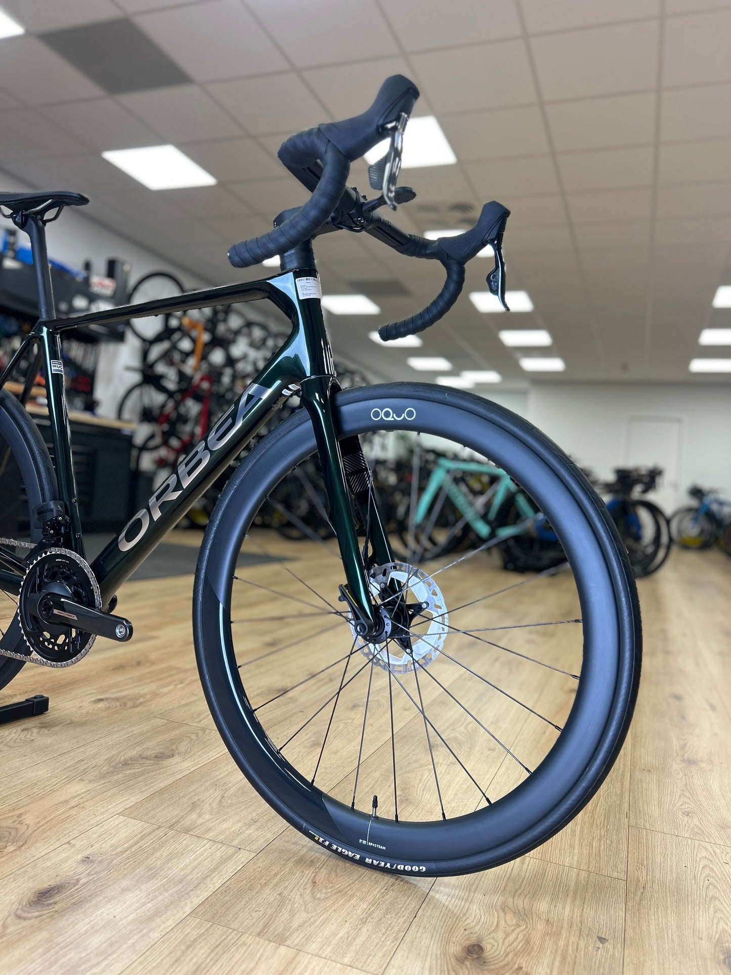 0km Showroom Model Orbea ORCA M21eTEAM PWR AXS Carbon Racefiets