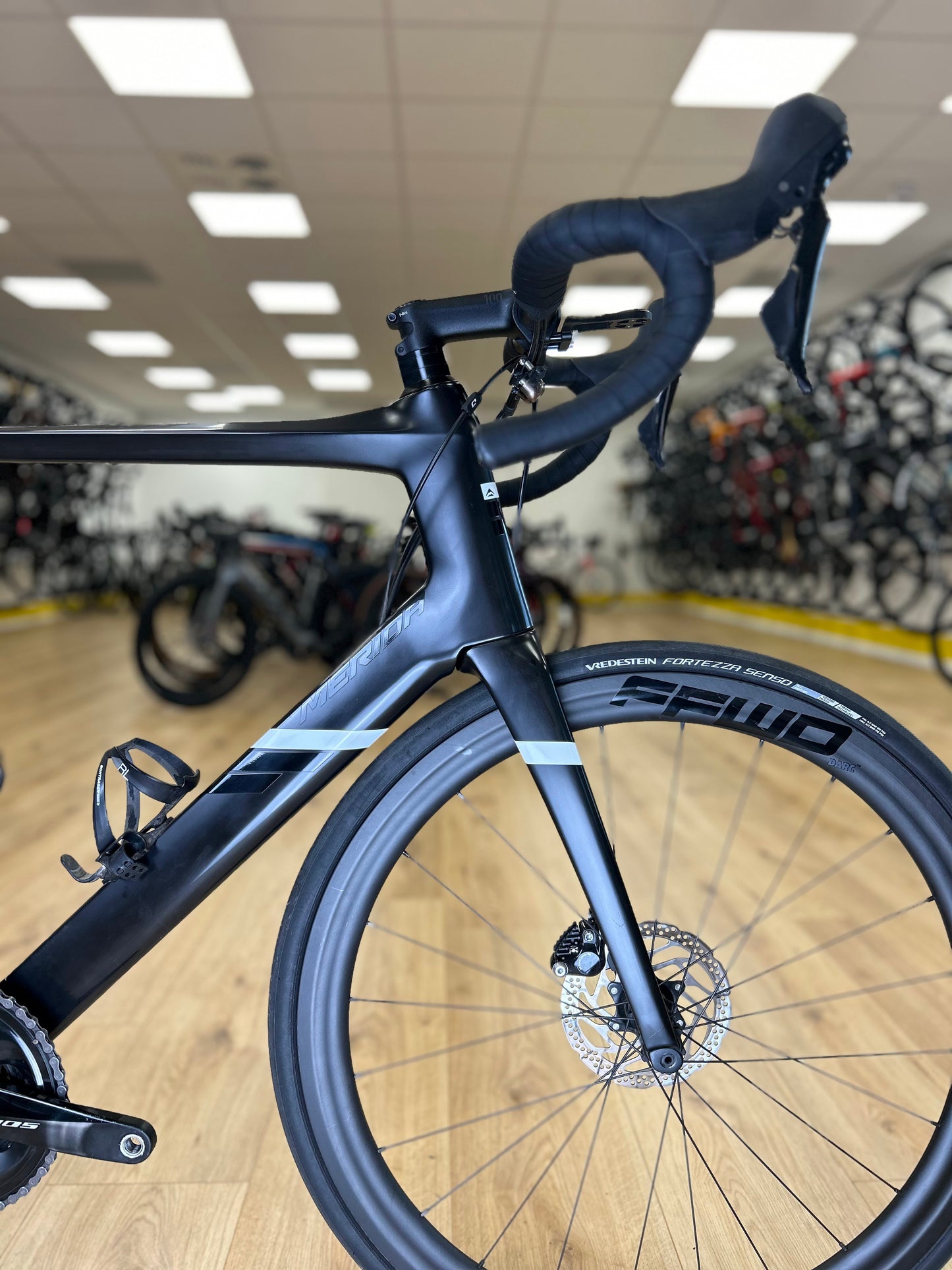 XL Merida Reacto LTD FFWD Full Carbon Disc Racefiets