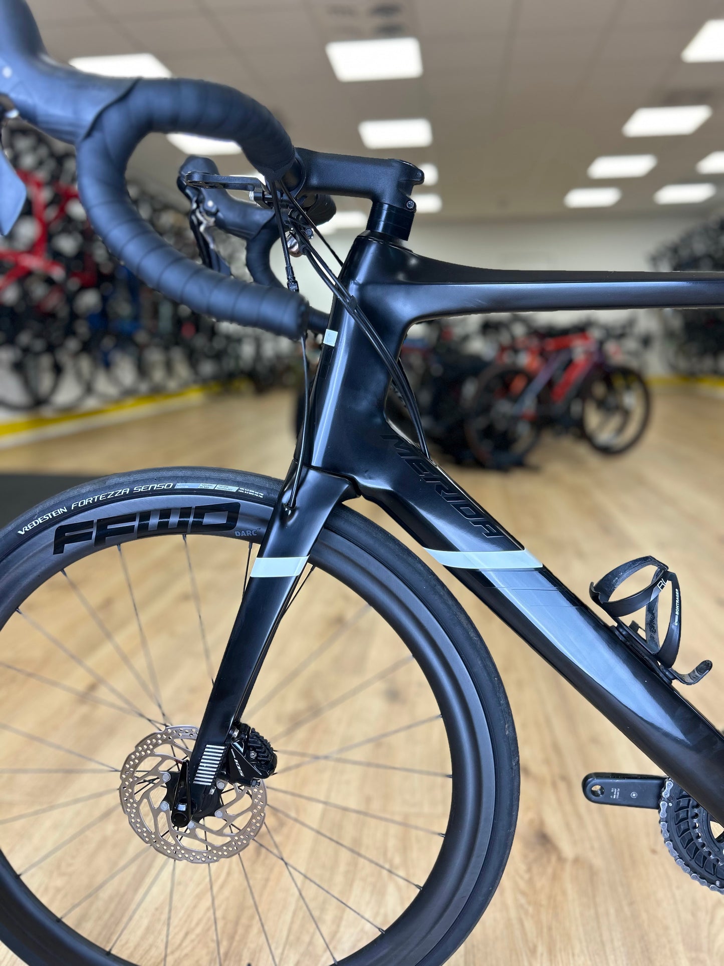 XL Merida Reacto LTD FFWD Full Carbon Disc Racefiets