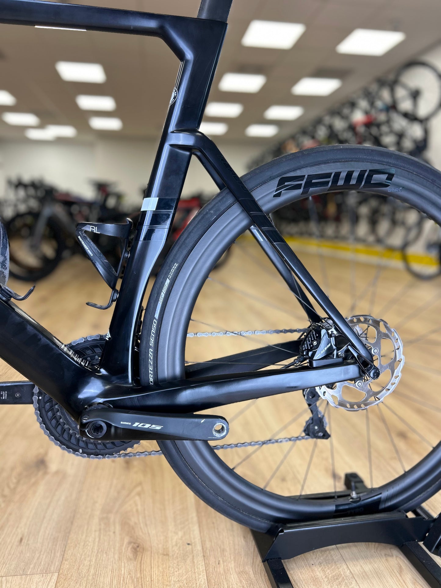 XL Merida Reacto LTD FFWD Full Carbon Disc Racefiets